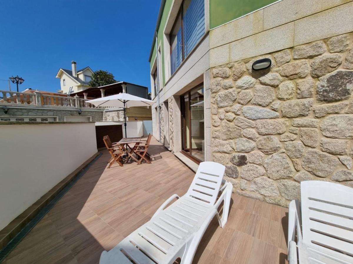 Foz Playa Rapadoira - Bajos Con Terraza Daire Dış mekan fotoğraf