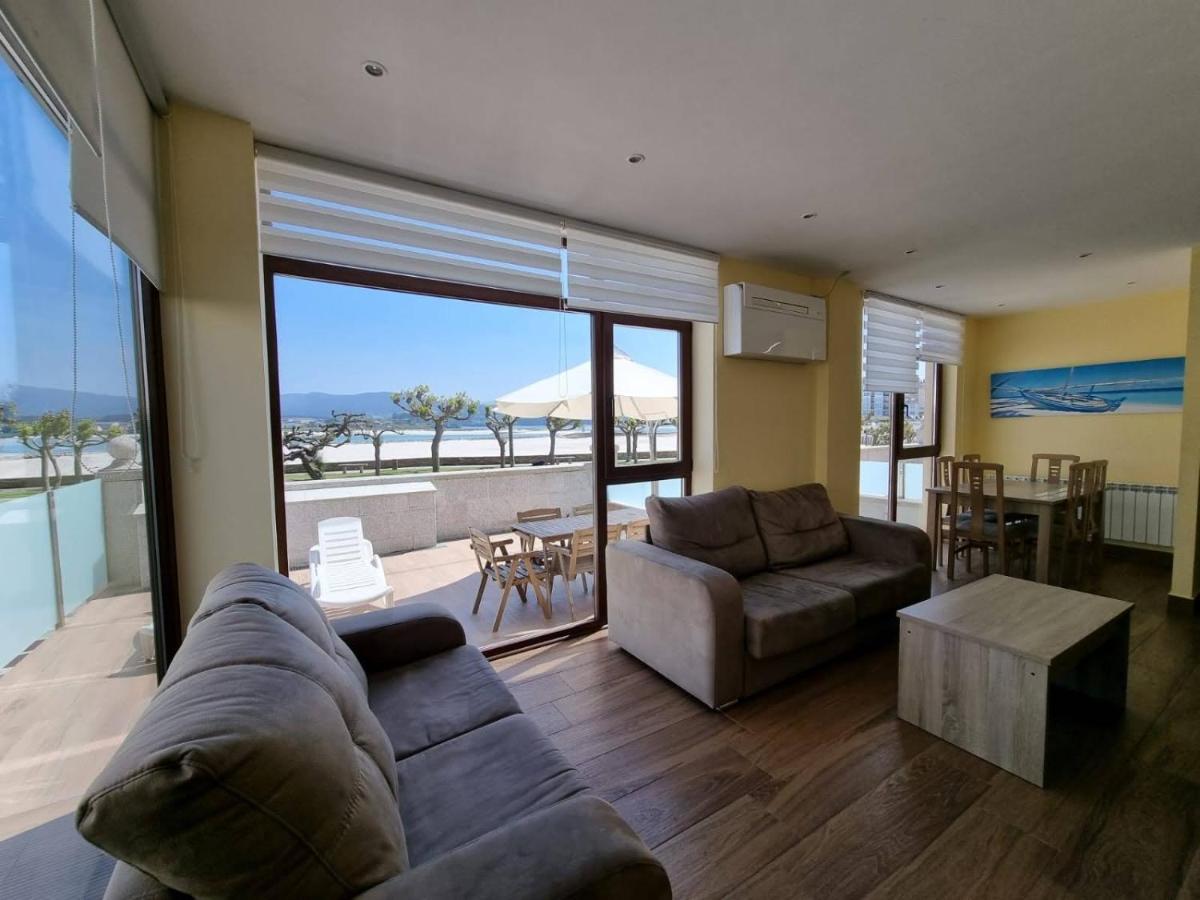 Foz Playa Rapadoira - Bajos Con Terraza Daire Dış mekan fotoğraf