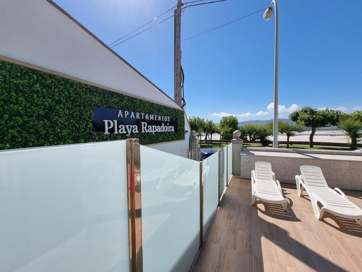 Foz Playa Rapadoira - Bajos Con Terraza Daire Dış mekan fotoğraf