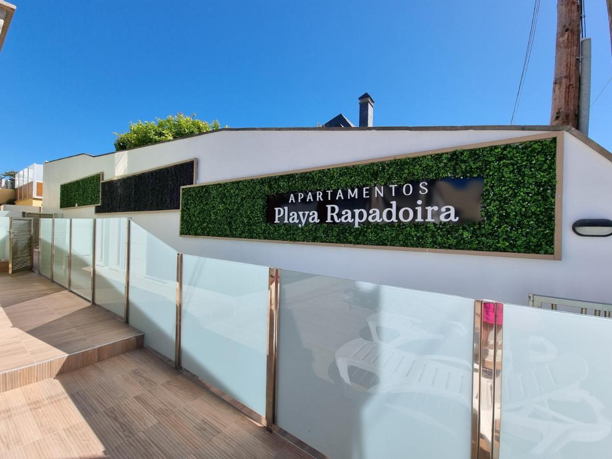 Foz Playa Rapadoira - Bajos Con Terraza Daire Dış mekan fotoğraf